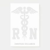 Post-it® Cadeaux d'études d'infirmière autorisée (Devant)