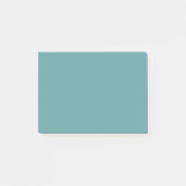 Post-it® Cadet bleu couleur solide (Devant)