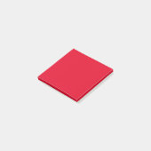 Post-it® Cadmium Rouge couleur solide (Incliné)