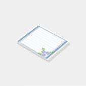 Post-it® Cadre à bordure bleue (Incliné)