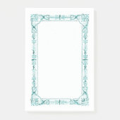 Post-it® Cadre Aqua Green Fancy (Devant)