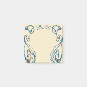 Post-it® Cadre Art nouveau floral