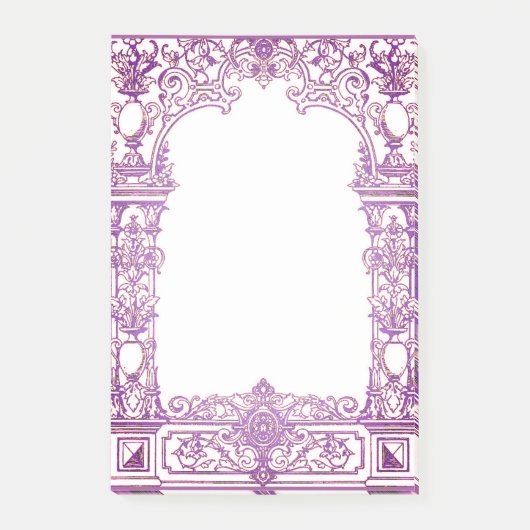 Post-it® Cadre baroque antique (Devant)