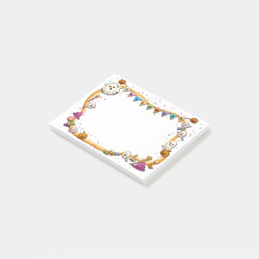 Post-it® Cadre coloré Halloween (Incliné)