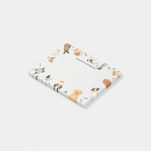 Post-it® Cadre de chien (Incliné)