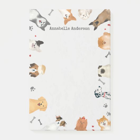 Post-it® Cadre de chien (Devant)