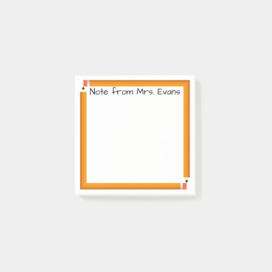 Post-it® Cadre de crayon (Devant)