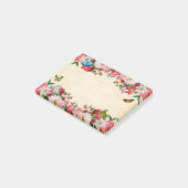 Post-it® Cadre de fleurs avec papillons (Incliné)