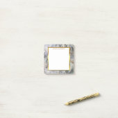 Post-it® Cadre doré gris noir moderne (Sur un bureau)