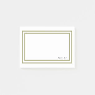 Post-it® Cadre doré minimaliste professionnel