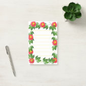 Post-it® Cadre floral orange (Bureau)