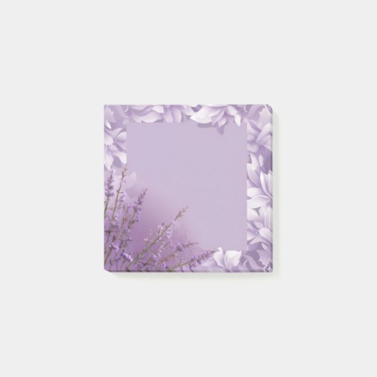 Post-it® Cadre floral Pastel (Devant)