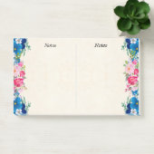Post-it® Cadre rose et bleu Fleur Fleur Faisant (Bureau)