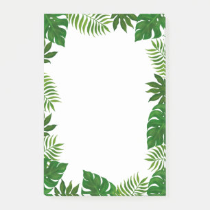 Post-it® Cadre tropical de feuille