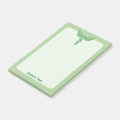 Post-it® Caducée avec feuilles (Incliné)
