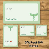 Post-it® Caducée avec feuilles