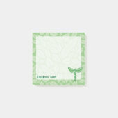 Post-it® Caducée avec fond de feuilles (Devant)