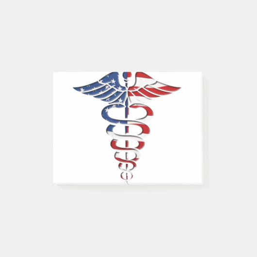 Post-it® Caduceus américain (Devant)