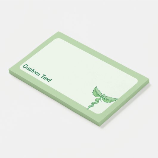 Post-it® Caduceus avec feuilles (Incliné)