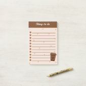 Post-it® Café (Sur un bureau)