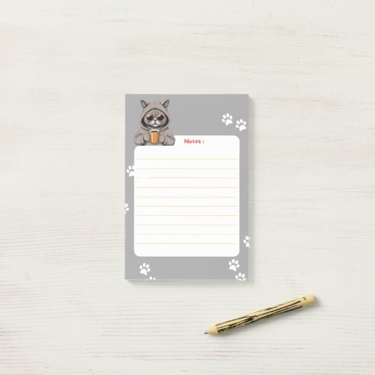 Post-it® Café (Sur un bureau)