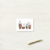 Post-it® Café de Noël (Sur un bureau)