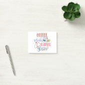 Post-it® Café Et Gants En Caoutchouc Conçus Pour Les Infirm (Bureau)