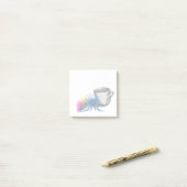 Post-it® Café & Fleurs sauvages (Sur un bureau)
