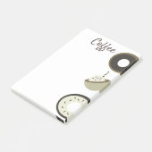 Post-it® Café Latte Beignet au Chocolat (Incliné)