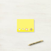 Post-it® Cafétéria Art 3 (Sur un bureau)