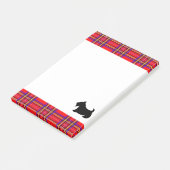 Post-it® Cahier Cadeau Terrier Écossais Classique (Incliné)
