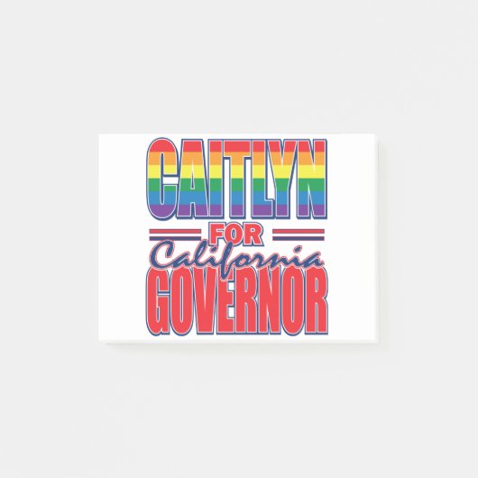 Post-it® Caitlyn pour GOV-Gay-Pride-Flag-Cal- (Devant)