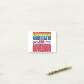 Post-it® Caitlyn pour GOV-Gay-Pride-Flag-Cal- (Sur un bureau)