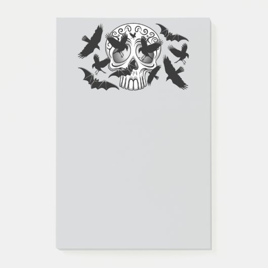 Post-it® Calaveras décoratives Halloween (Devant)