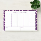 Post-it® Calendrier hebdomadaire personnalisé de classe pou (Bureau)