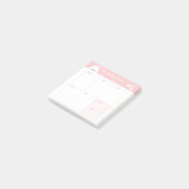 Post-it® Calendrier minimaliste hebdomadaire simple (Incliné)