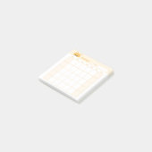 Post-it® Calendrier minimaliste mensuel simple (Incliné)