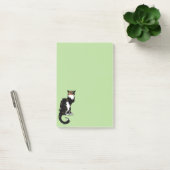 Post-it® Calico Cat Art "Le Conversation Noir" Calicos Paro (Bureau)