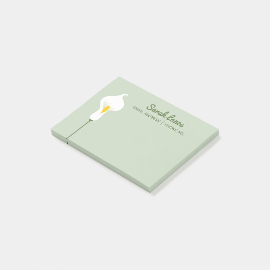 Post-it® Calla Lily (Incliné)