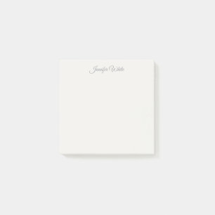 Post-it® Calligraphie Élégant Pastel Gras Rétro