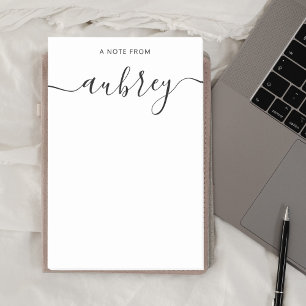 Post-it® Calligraphie manuscrite simple