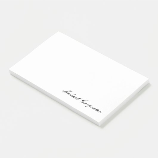 Post-it® Calligraphie professionnelle simple (Incliné)