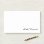 Post-it® Calligraphie professionnelle simple (Sur un bureau)