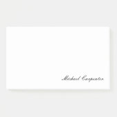 Post-it® Calligraphie professionnelle simple (Devant)