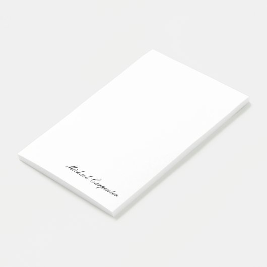 Post-it® Calligraphie professionnelle simple (Incliné)