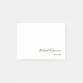 Post-it® Calligraphie professionnelle simple (Devant)