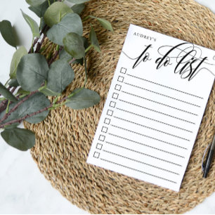 Post-it® Calligraphie tourbillonnant - Liste des cases à co