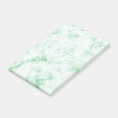 Post-it® Calmer les notes post-it en marbre vert (Incliné)