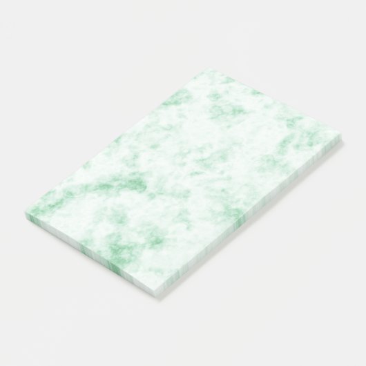 Post-it® Calmer les notes post-it en marbre vert (Incliné)