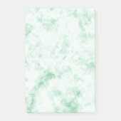 Post-it® Calmer les notes post-it en marbre vert (Devant)